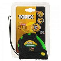 Рулетка 5 м х 25 мм Topex 27С345