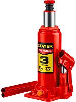 Домкрат гидравлический бутылочный 3 т 194-372 мм Stayer Red Force 43160-3_z01
