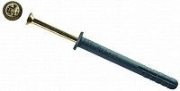 Дюбель-гвоздь 6х60 с цилиндрическим бортиком OMAX