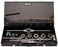 Изображение товара Набор метчиков и плашек M3-M20 HSS-E Volkel 49251, 54 предмета