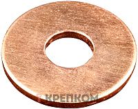 Шайба увеличенная М12 DIN 9021, бронза (Silicon bronze)
