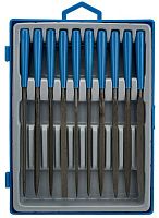 Изображение товара Набор надфилей с ручками 140 мм ЗУБР 16021-2-Н10, 10 шт