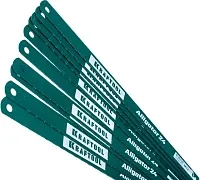 Изображение товара Полотно по металлу 300 мм 18 TPI Kraftool Alligator-18 15942-18-S10, биметалл, 10 шт