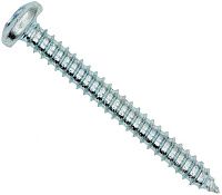 Саморез с полукруглой головкой 3,5х32 PZ DIN 7981 (ISO 7049) форма C, оцинкованная сталь