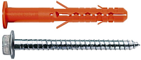 Дюбель фасадный Mungo MBRK-STBf 10х80 с шурупом
