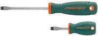 Отвёртка шлицевая серия D77 ANTI-SLIP GRIP Jonnesway