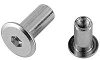 Гайка Эриксона с плоской головкой М5х9 мм SW3, нержавеющая сталь А1