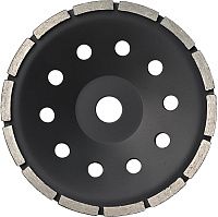 Чашка однорядная алмазная 180х22,2 мм Krotec 3801028, в упаковке