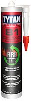Герметик силиконовый огнестойкий TYTAN Professional  B1 Fire Acrylic 18788, 310 мл белый