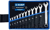 Набор комбинированных гаечных ключей 6-22 мм ЗУБР 27087-H12_z01, 12 шт