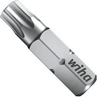 Бита звездочка Torx Plus 6IP длина 25 мм, C1/4" Wiha Standard серии 7016Z 23173, сталь Cr-V