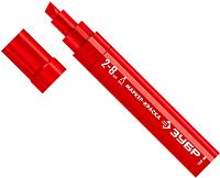 Маркер-краска клиновидный 2-8 мм красный ЗУБР МК-800, 06327-3