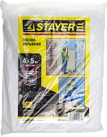 Пленка защитная укрывочная 4х5 м 30 мкм Professional Stayer 12253-04-05