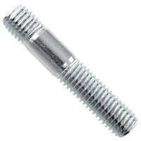 Шпилька резьбовая М8х25 DIN 939 с ввинчиваемым концом ~ 1.25 d, класс прочности 5.8, оцинкованная сталь