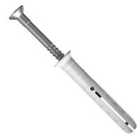 Дюбель-гвоздь 6х60 с потайным бортиком Fischer N-S 50373, нержавеющая сталь А2
