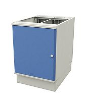 Тумба дверцей, высота 800 мм, серия 55/66, Treston 61207207, синяя