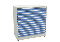 Тумба с выдвижными ящиками высота 1400 мм нагрузка на ящик 200 кг 130/140, Treston 61807024H