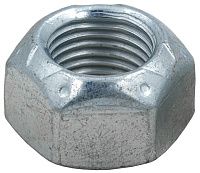 Гайка самоконтрящаяся с мелкой резьбой DIN 980 (Form V), класс прочности 10, оцинкованная сталь