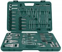 Набор съёмников для демонтажа радиоаппаратуры Jonnesway AR060043, 52 штуки