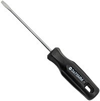 Отвертка шлицевая SL3х0,6х75 мм Волжский Инструмент 3602077, черная ручка
