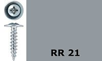 Саморез-клоп острый 4,2х13 окрашенный, RR 21 (серый)