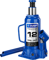 Домкрат гидравлический бутылочный 12 т 228-467 мм ЗУБР 43060-12_z01