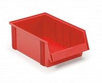 Навесная штабелируемая ячейка, 310х500х183 мм Treston 3050-5, красный