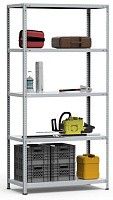 Стеллаж металлический до 150 кг, 5 полок Металл-завод СТФ 735-1,8 1800х700х300 мм