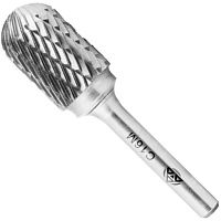 Изображение товара Борфреза твердосплавная 10x20x60 форма C DIN 8033 ВК8 Волжский Инструмент 5601068, в упаковке