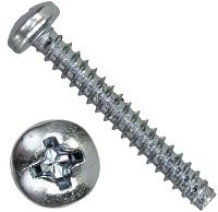 Саморез с полукруглой головкой 3,9х6,5 DIN 7981 (ISO 7049) форма F, нержавеющая сталь А2