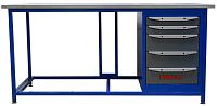 Верстак с одной тумбой 1808х755х872 мм КМК Work 75 WK1800(Т5)
