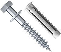 Комплект крепежа для сантехники Fischer WL, дюбель S/SX с шурупом