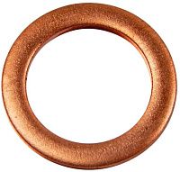 Шайба медная 12х22х0,5 под стакан форсунки 