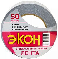 Лента универсальная клеящая 50 м Экон ХозЛента 1501728