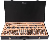 Изображение товара Набор метчиков и плашек M3-24 HSS-G Volkel 48006 61 предмета для нарезки резьбы