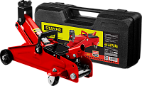 Домкрат подкатной в кейсе 2 т 125-320 мм Stayer Red Force R-22 43152-2-K
