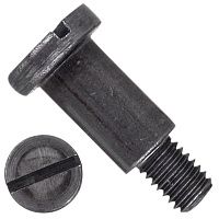 Изображение товара Винт ступенчатый с плоской головкой и прямым шлицем М6х4 DIN 923, сталь без покрытия