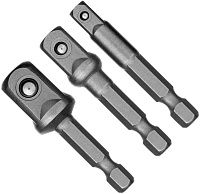 Адаптеры для торцовых головок 50 мм STAYER Maxfix 26656-H3 (3 шт)