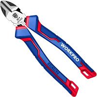 Бокорезы с диагональными губками длина 160 мм Workpro WP231022, сталь Cr-V