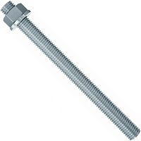 Шпилька резьбовая анкерная G M12х160 мм HDG Fischer 562138, класс прочности 8.8, горячий цинк