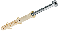 Изображение товара Фасадный дюбель с шурупом Sormat KAT N 10х135 (HEX)