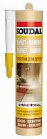 Герметик акриловый паркетный 300 мл Soudal 111255, клен/ясень