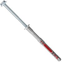Дюбель фасадный DuoXpand 8x120 FUS Fischer 562154, с шестигранным шурупом и фланцем, оцинкованная сталь