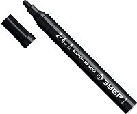 Маркер-краска круглый наконечник 2-4 мм черный ЗУБР МК-400, 06325-2