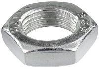 Гайка низкая с мелкой резьбой М10х1,25 DIN 936, оцинкованная сталь