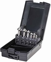 Набор зенковок 6,3-20,5 мм, 6 шт HSSE-Co5, DIN 335C UltimateCut Ruko 102790ERO, 90°