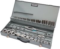 Изображение товара Набор метчиков и плашек М3-20 HSS-G Volkel 49201, метрическая резьба, 56 предметов