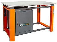 Верстак с одной тумбой 1208х755х924 мм КМК ToollBox ТВР1200(ТВ0)