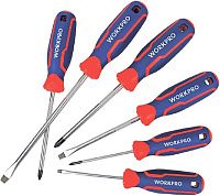 Отвертки CR-V Workpro WP200504, 6 шт