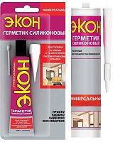 Герметик силиконовый универсальный Экон